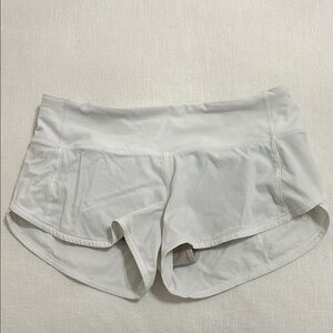 Lululemon Speed Up Lined Shorts size 4